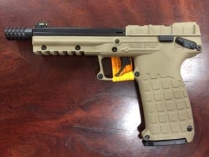 KELTEC PMR-30AU 22MAG FDE (10 SHOT) THREADED EXTENDED BARREL CASED WITH TWO MAGS