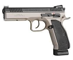 CZ 75 SP-01 9MM SHADOW 2 URBAN GREY WITH BLACK GRIPS