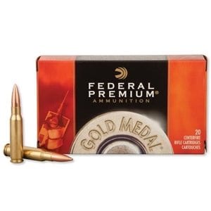 FEDERAL 308 WIN 168GR MATCHKING GOLD MEDAL