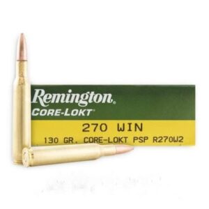 270 WIN 130Grs REMINGTON PSP CORE LOKT (20 ROUNDS)