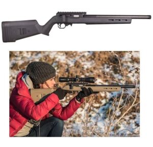 VOLQUARTSEN SUMMIT 22LR 10 SHOT MATCH GRADE THREADED CARBON FIBER BARREL WITH MAGPUL HUNTER STOCK