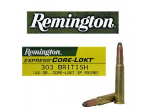 303 BRITISH REMINGTON 180Grs SP CORE-LOKT (20 ROUNDS)