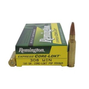 308 WIN REMINGTON 180Grs PSP CORE-LOKT (20 ROUNDS)