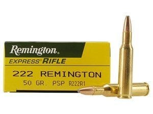 222 REMINGTON 50Grs PSP ( 20 ROUNDS )