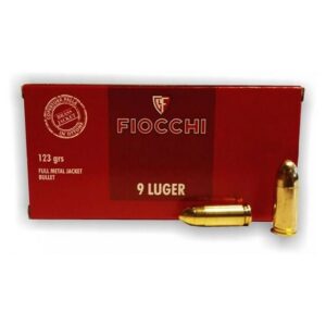 FIOCCHI 9MM LUGER 115GR FMJ (500 Pack)