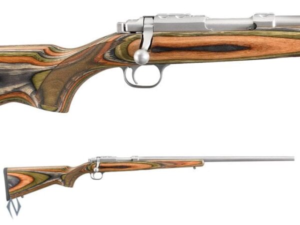 RUGER 77/22 22 HORNET STAINLESS VARMINT LAMINATED