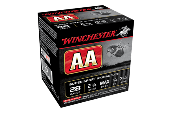 WINCHESTER AA SUPER SPORTING 28G 7.5 2-3/4 inch 21GM (250 ROUNDS)