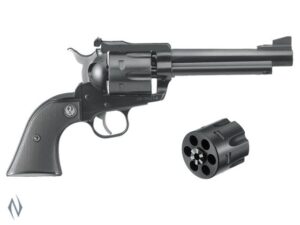 RUGER BLACKHAWK 9MM /357 BLUED CONVERTIBLE 165MM