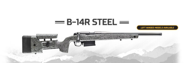 Bergara B14-R Tranier Steel .17 HMR with 1 in 9 twist 20 inch barrel