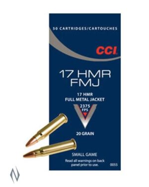 CCI 17HMR 20GR FMJ 2375FPS 2000 PACK