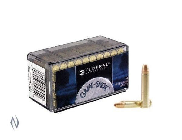 FEDERAL 22WMR 50GR JHP GAME-SHOK 1530FPS