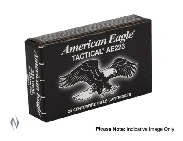 FEDERAL 223 REM 55GR FMJ AMERICAN EAGLE (20 PACK)