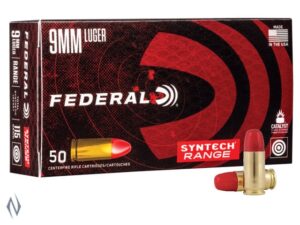 FEDERAL 9MM LUGER 124GR TSJ SYNTHETIC JACKET AMERICAN EAGLE (500pcs)