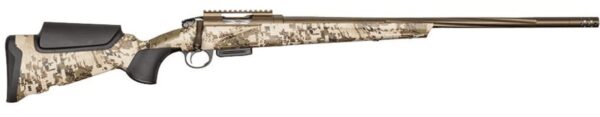 NEW FRANCHI HORIZON .223 REM VARMINT 1in9 CAMO WITH CERAKOTED 24inch BARREL AND ACTION – FLUTED BOLT – DETACHABLE MAGAZINE