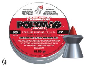 PREDATOR POLYMAG SHORTS PELLETS 22 CAL 16GR 200 PK