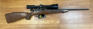 USED CONSIGNMENT SAKO FINNFIRE HUNTER IN 17HMR WITH HAWKE SCOPE