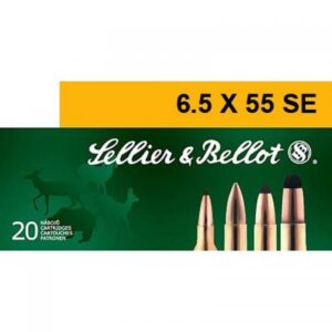 6.5X55 SE 140 GR SP 20 PACK SELLIER BELLOT