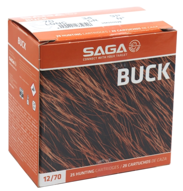 OSA SAGA BUCKSHOT 12G 2-3/4 INCH 9 PELLET 34GR (250 RDS)