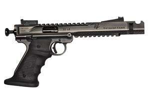 VOLQUARTSEN MAMBA – TF BATTLEWORN 22LR, 10 SHOT 7inch BARREL INCLUDING COMPENSATOR TWO MAGS, CASED VOLTHANE TARGET GRIPS AND CERAKOTED