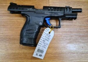 USED (CONSIGNMENT) WALTHER PPQ Q5 MATCH 9MM WITH 1 MAG AND PELICAN CASE