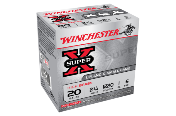 Winchester Super X 20G 6 2-3/4 28gm HS (25 Rounds)