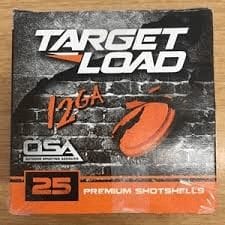 OSA AMMO 12GA 28GR 7.5 2 3/4 INCH TARGET 1250fps (250 ROUNDS)