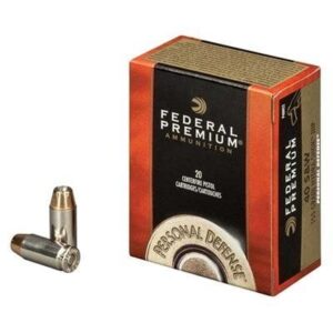 FEDERAL 9MM LUGER 124GR HYDRA-SHOK PD (20 ROUNDS)